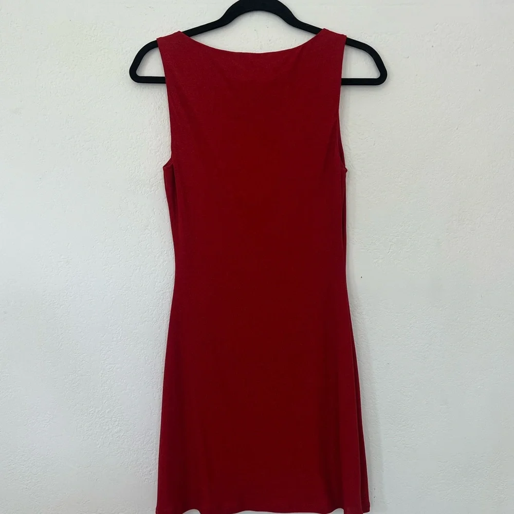 Reformation Red Midi Dress - Picture 2 of 4